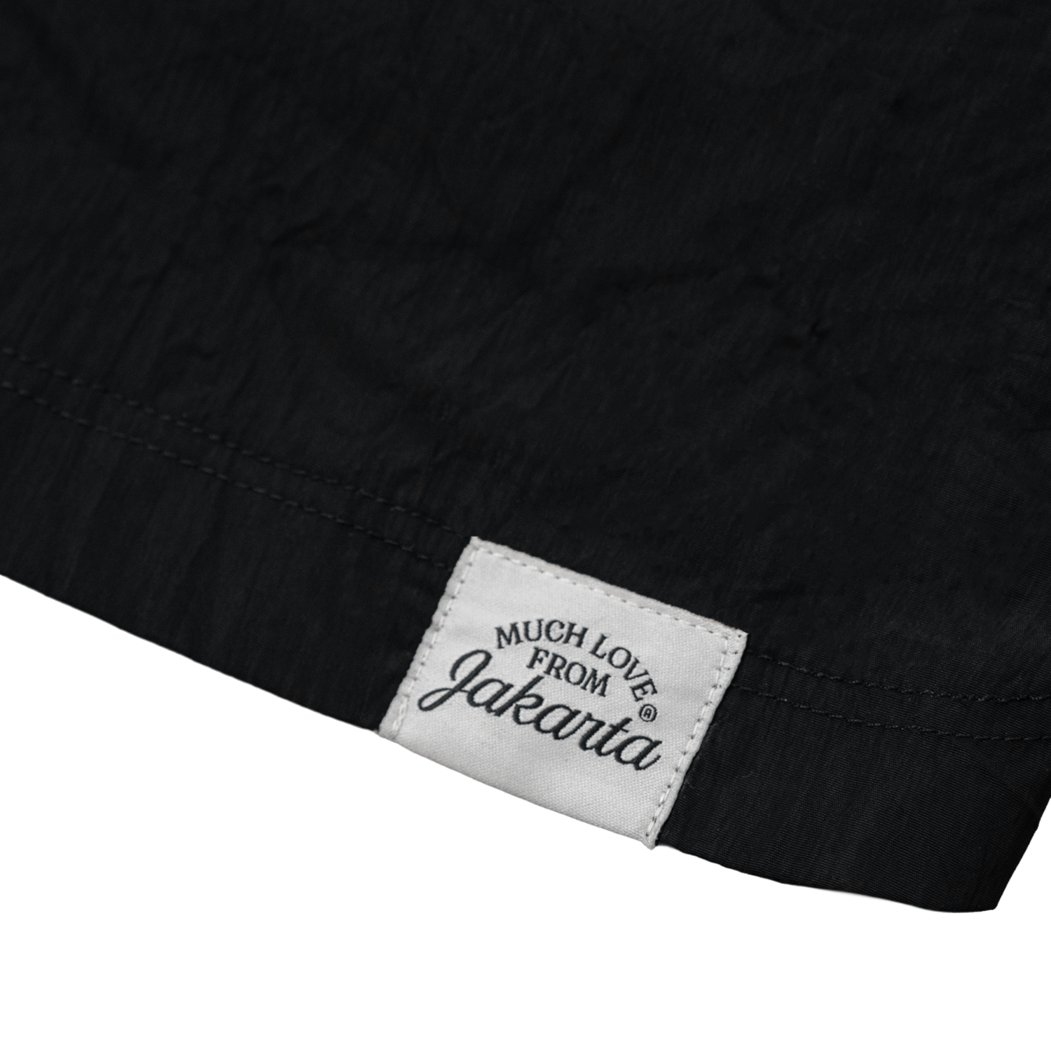 Much Love From Jakarta Shorts - Black