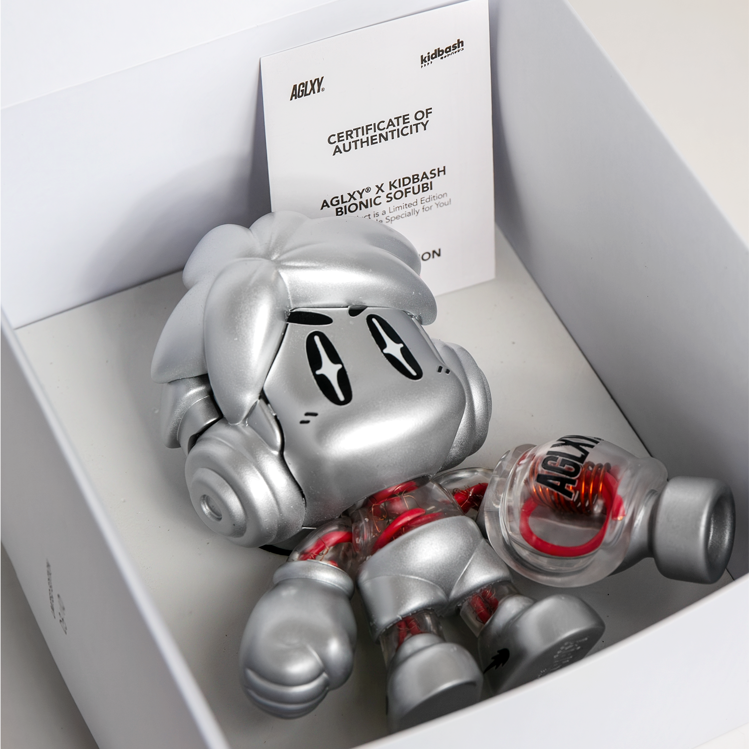 AGLXY x Kidbash Bionic - Silver