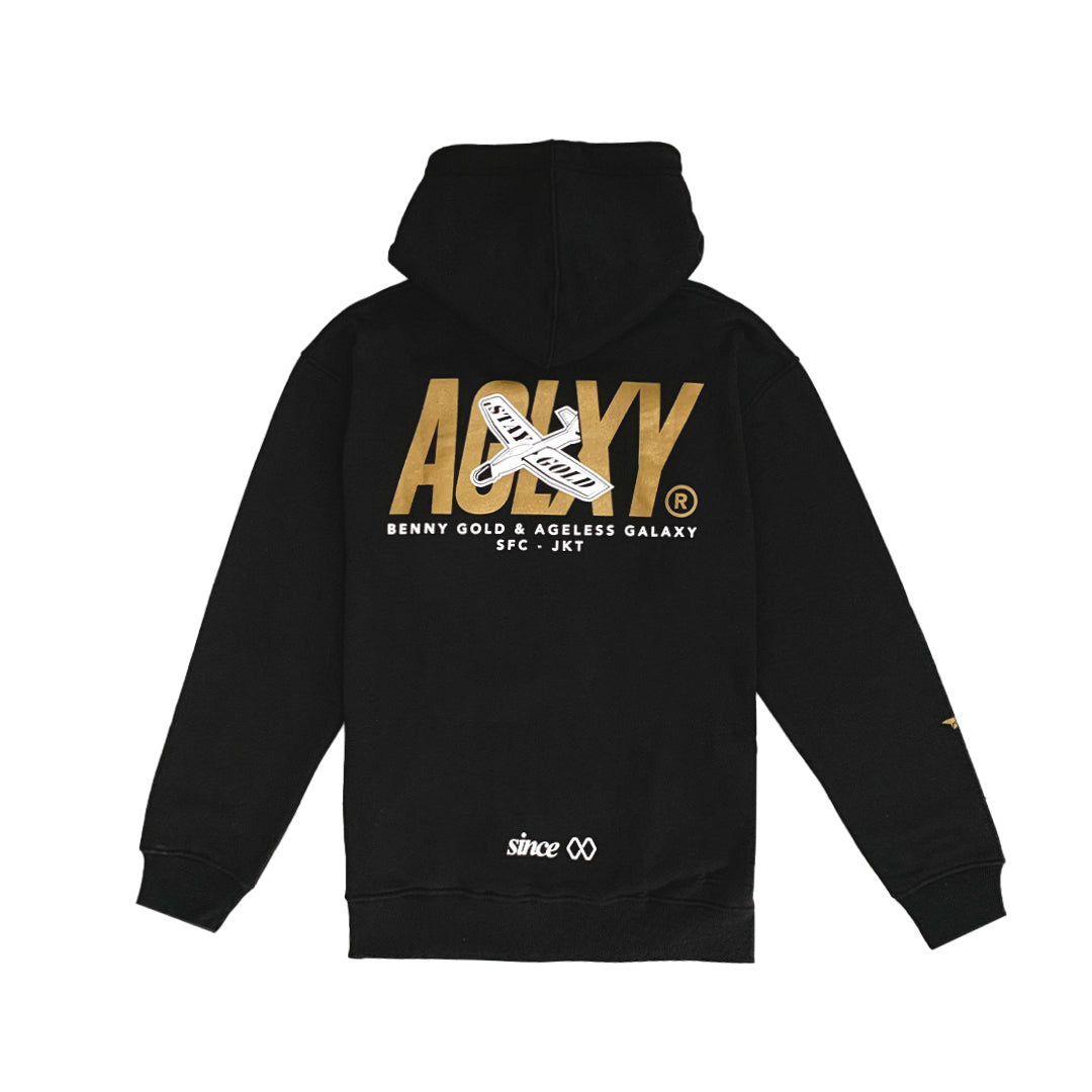 A-GLider-XY Hoodie - Black