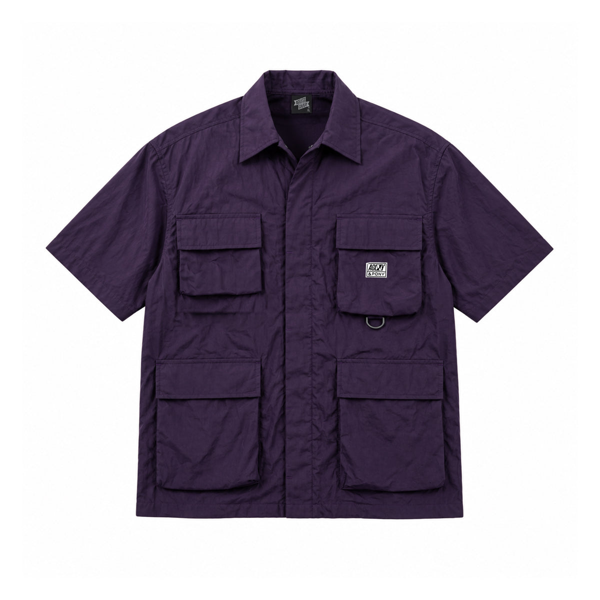 AGLXY x PONY Tactical Shirt - Deep Purple