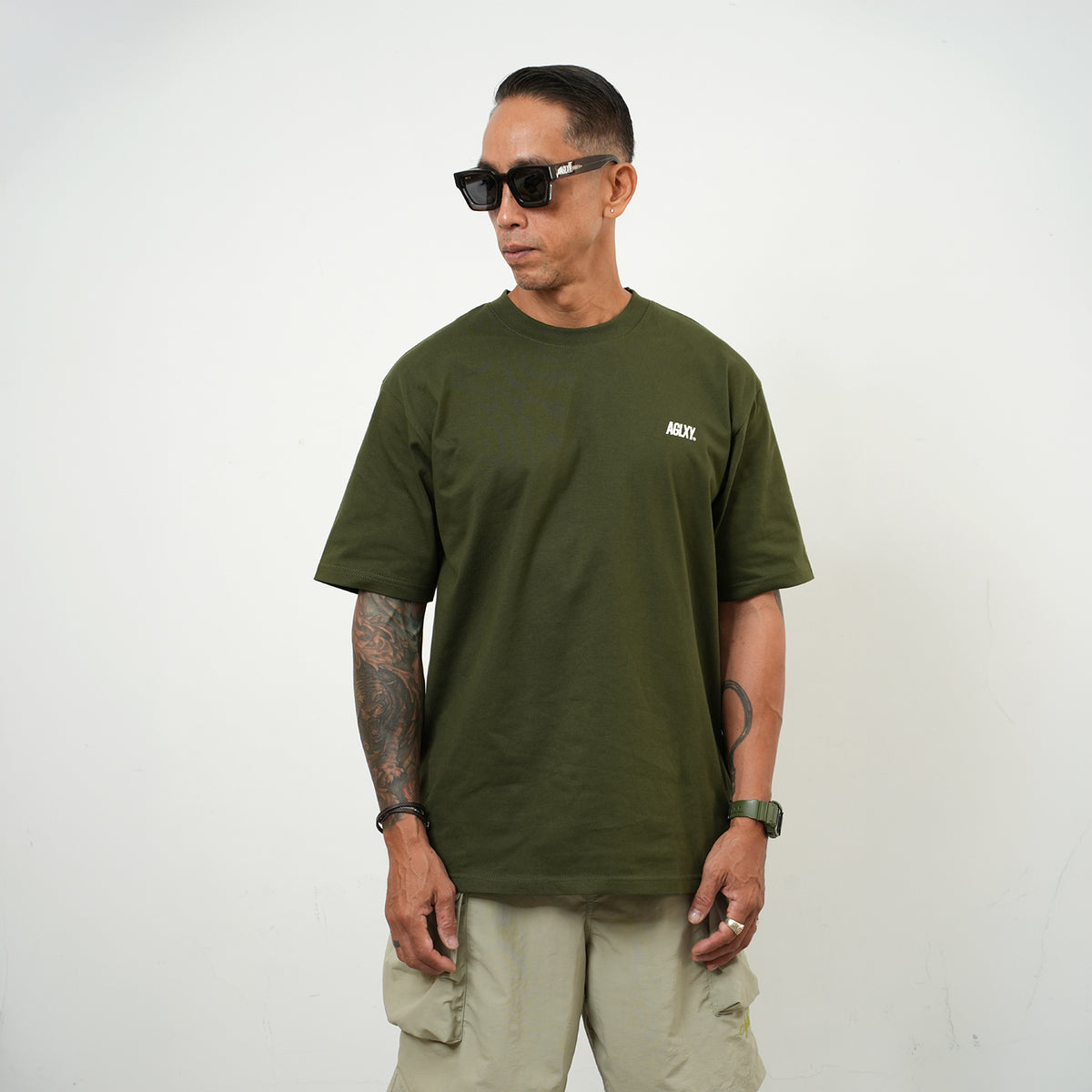 AGLXY Basic Tee 022 - Green