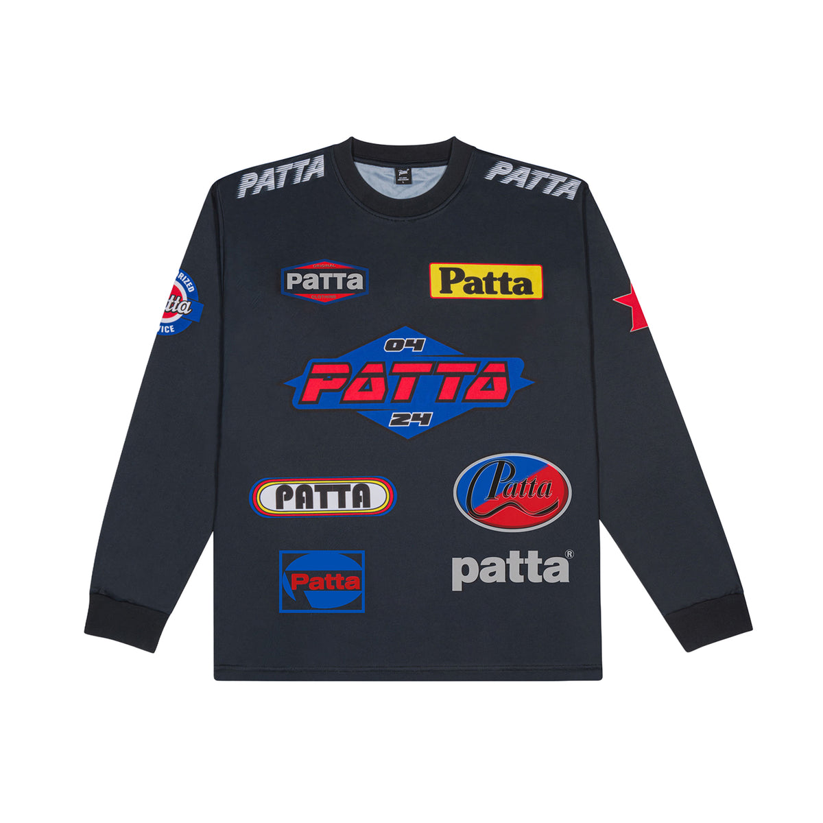 Patta Sponsor Jersey Longsleeve - Moonless Night