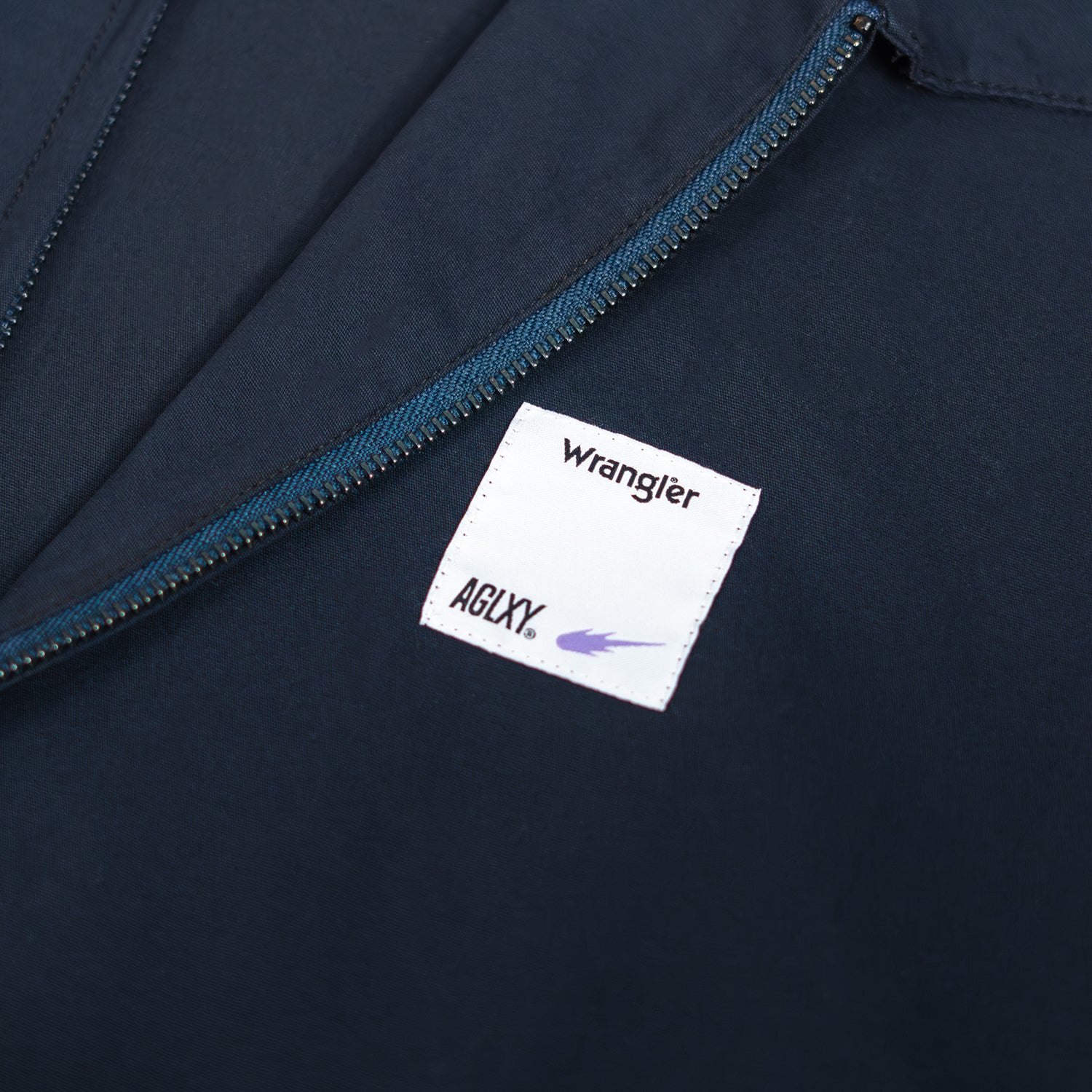 AGLXY x Wrangler Zip Work Shirt - Navy blue