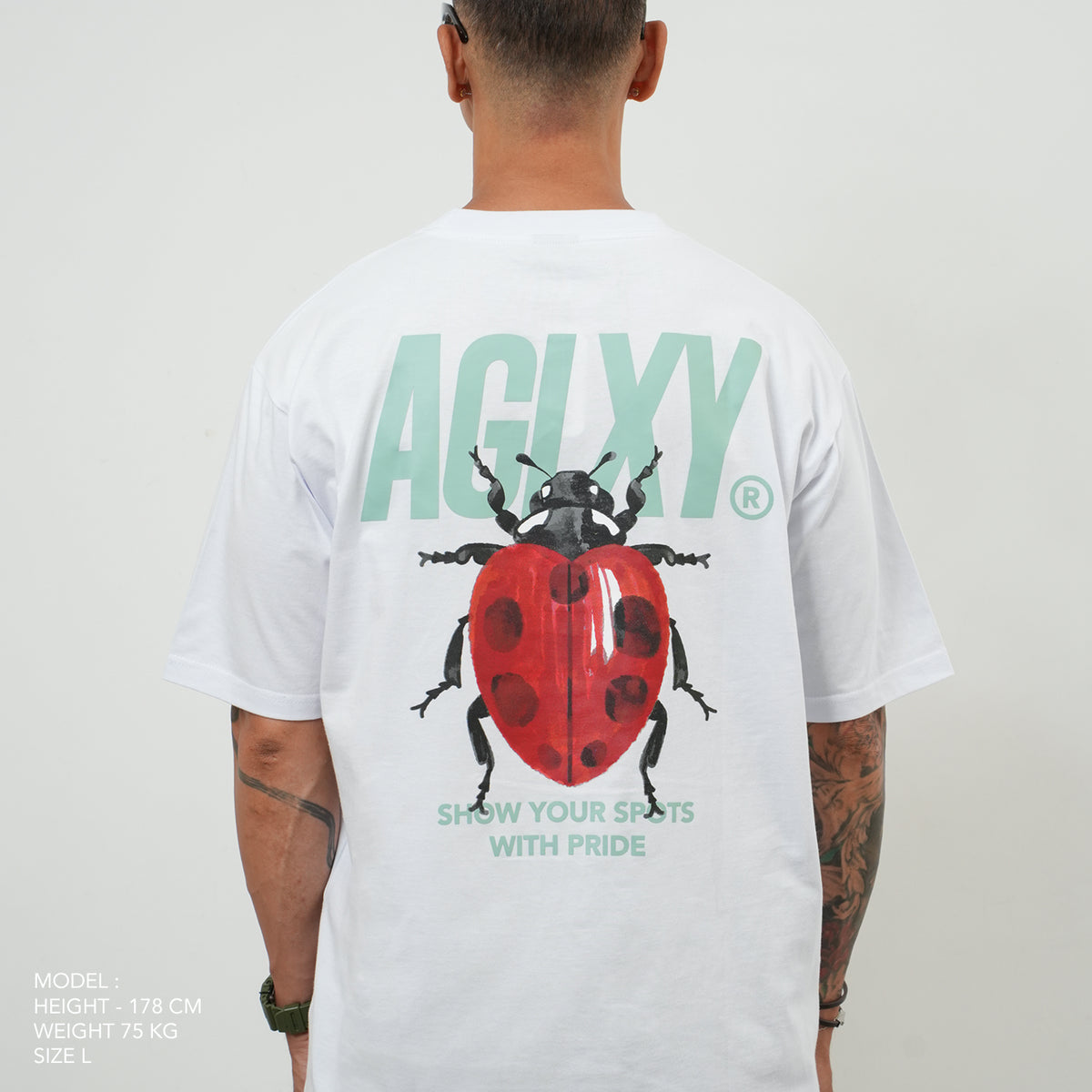 AGLXY Lady Bug 022 - White