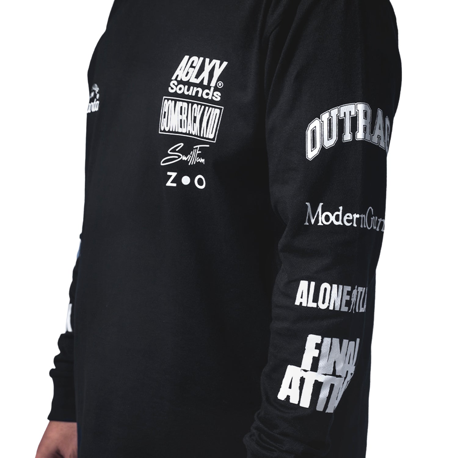 AGLXY x Comeback Kid Event Tee LS - Black