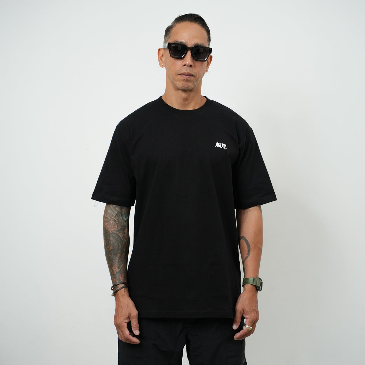 AGLXY Basic Tee 022 - Black
