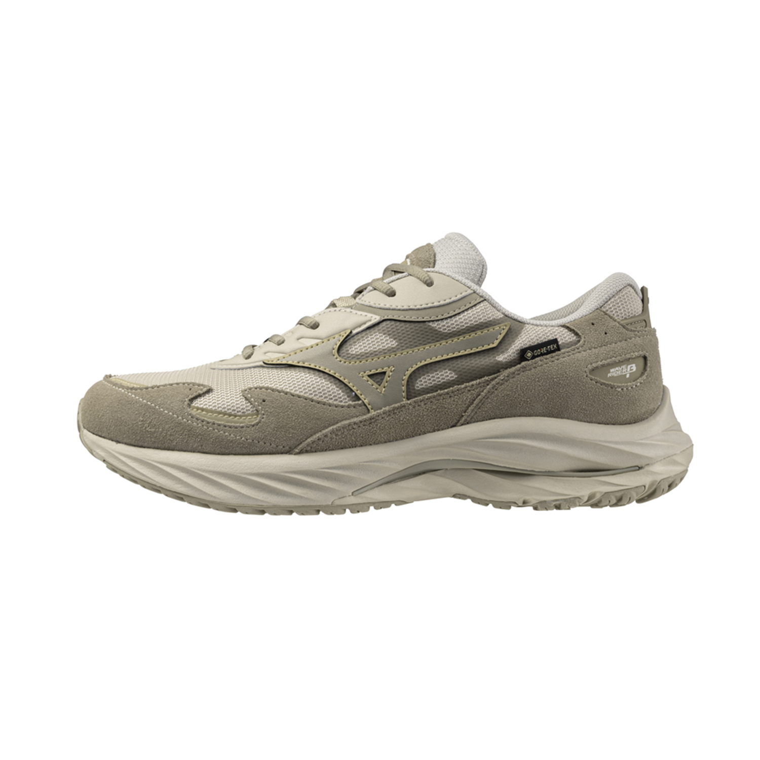 Mizuno - Wave Rider β GTX - Silver Cloud/Vintage Khaki/GE Gold