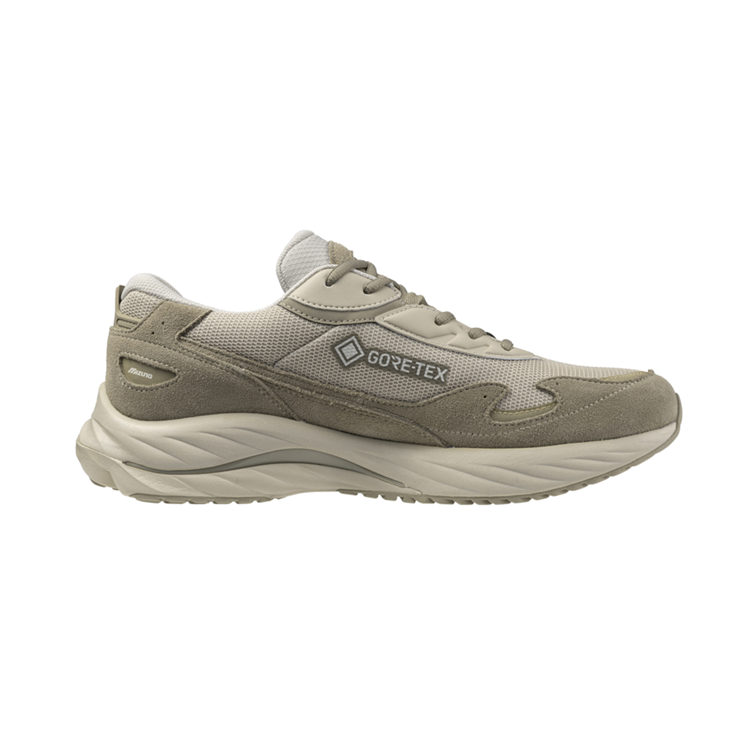 Mizuno - Wave Rider β GTX - Silver Cloud/Vintage Khaki/GE Gold