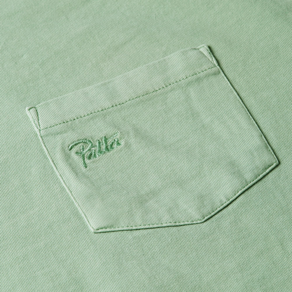 Patta Basic Washed Pocket T-Shirt - Silt Green