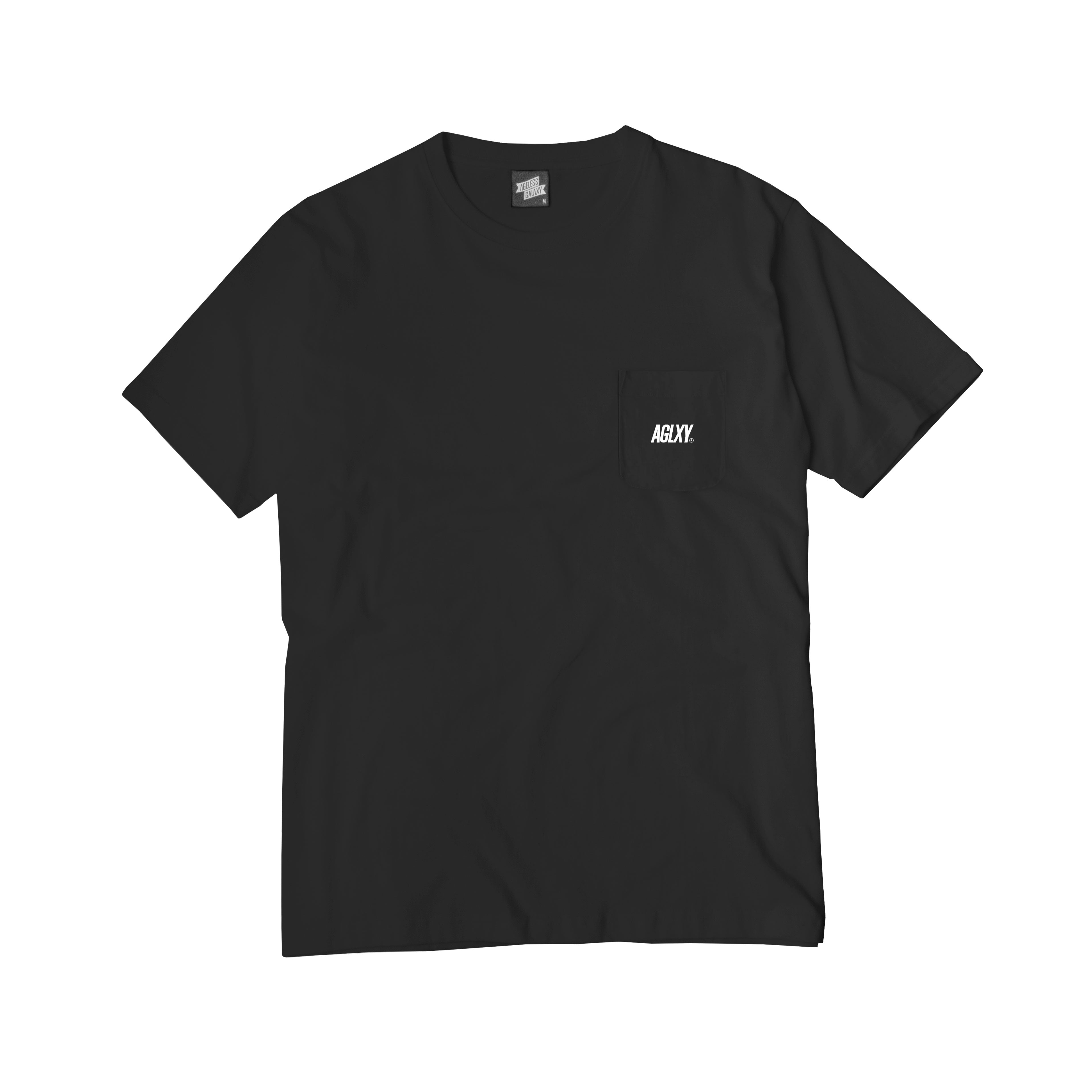 AGLXY Sea Creatures Pocket Tee - Black