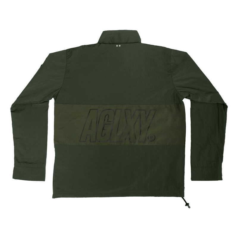 R&E Unit Half Zip Jacket 018 - Olive
