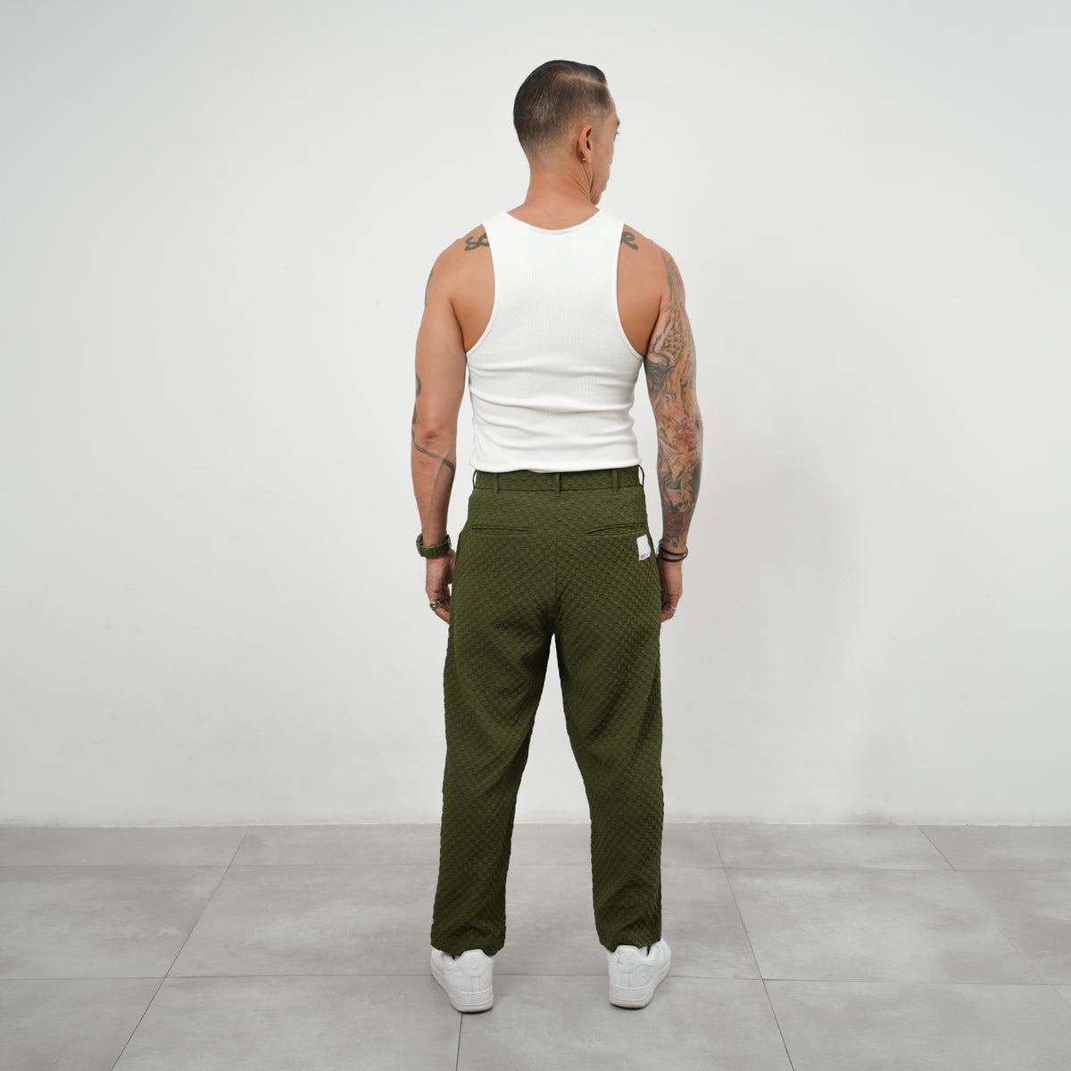 Wide Pants 022 - Green