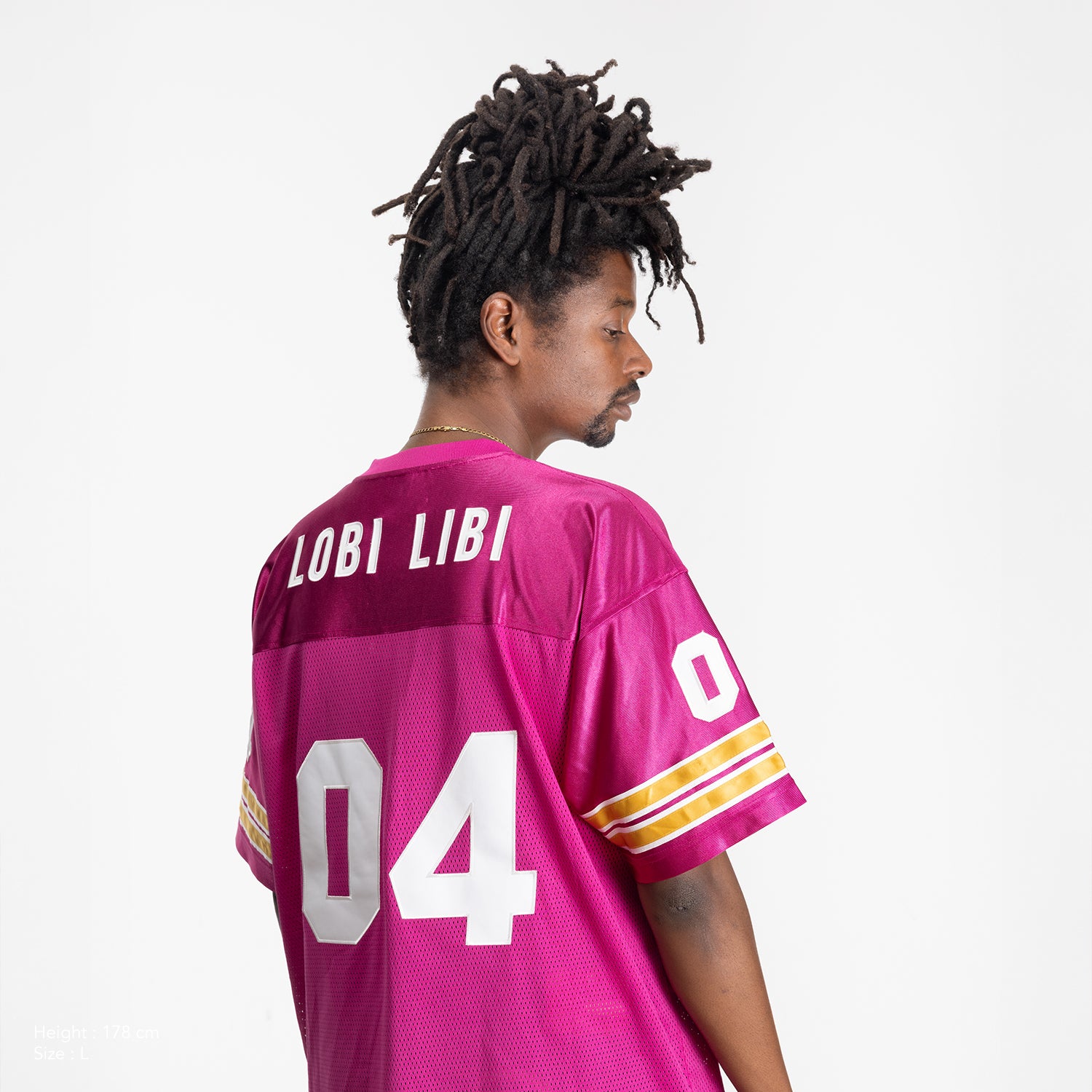 Patta All Star Football Jersey - Fuchsia Red