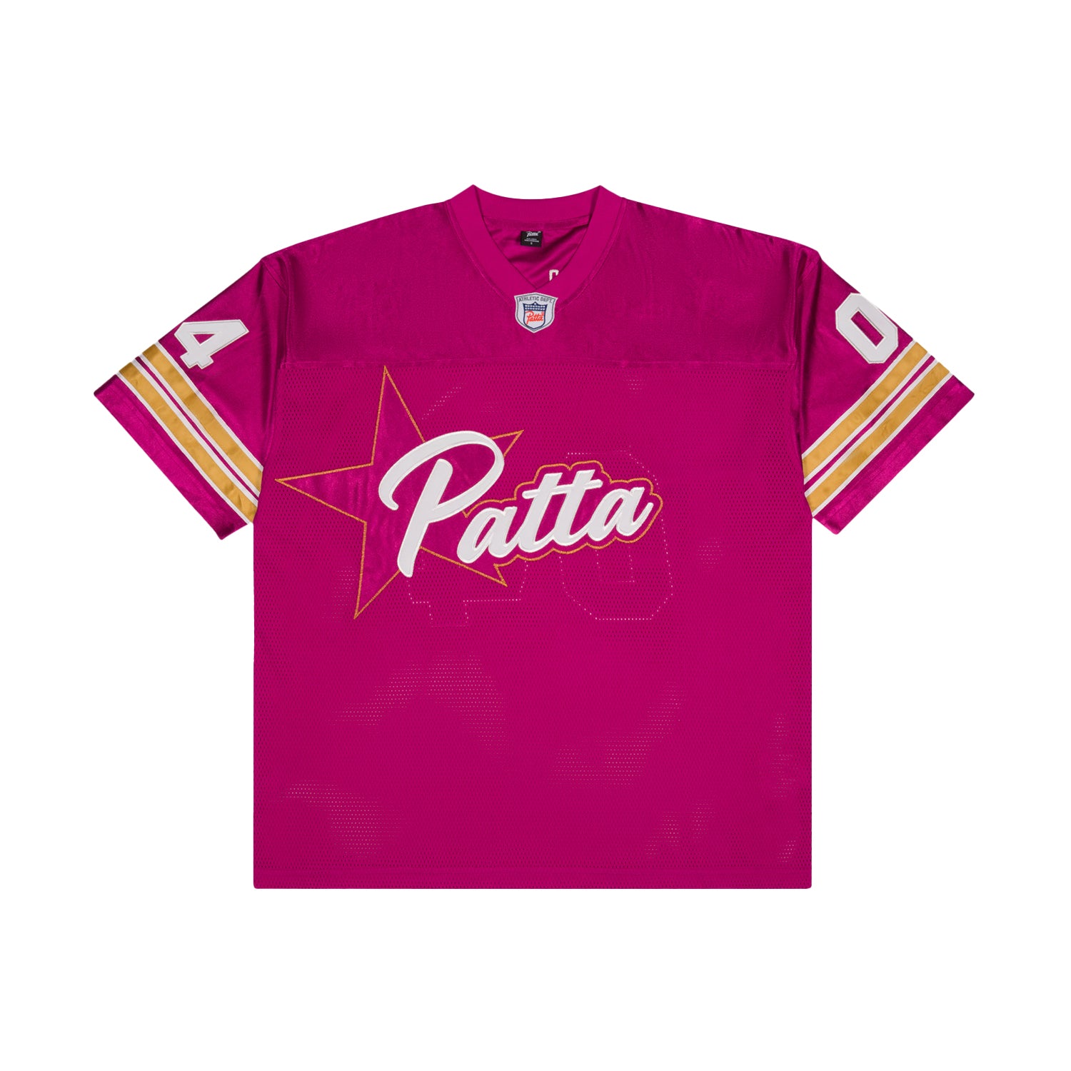 Patta All Star Football Jersey - Fuchsia Red