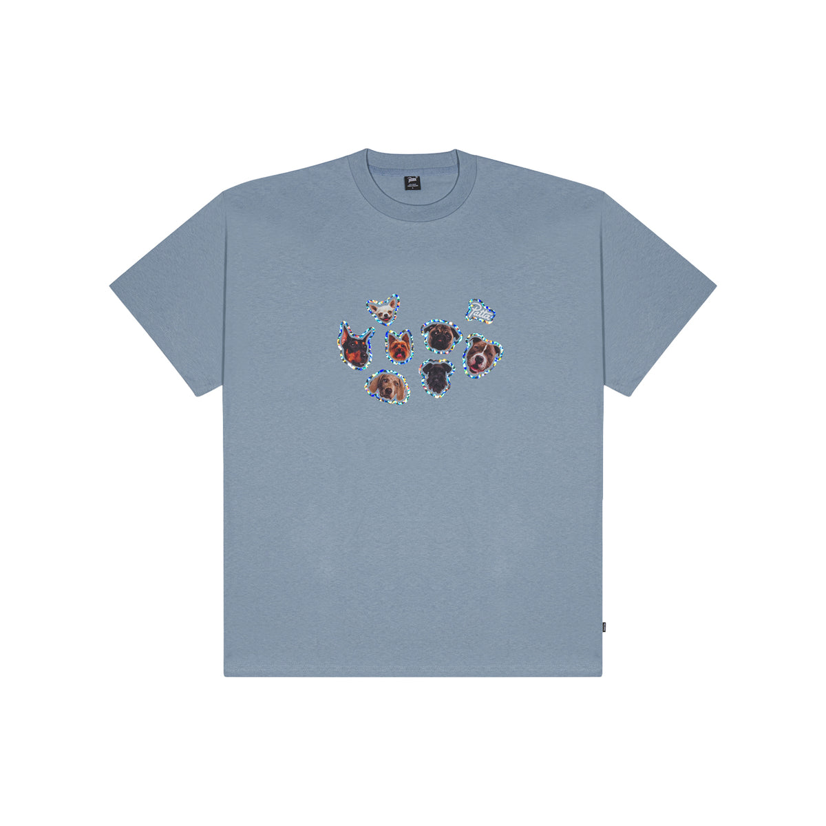 Patta Dogs T-Shirt - Dusty Blue