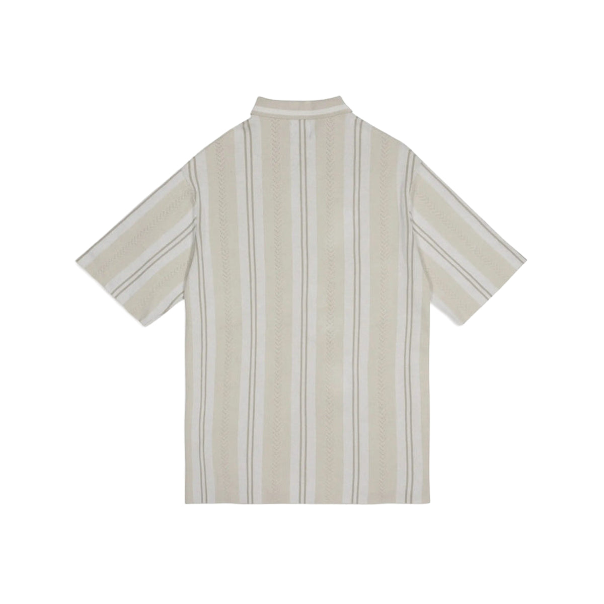 Patta Knitted Football Shirt - Oatmeal
