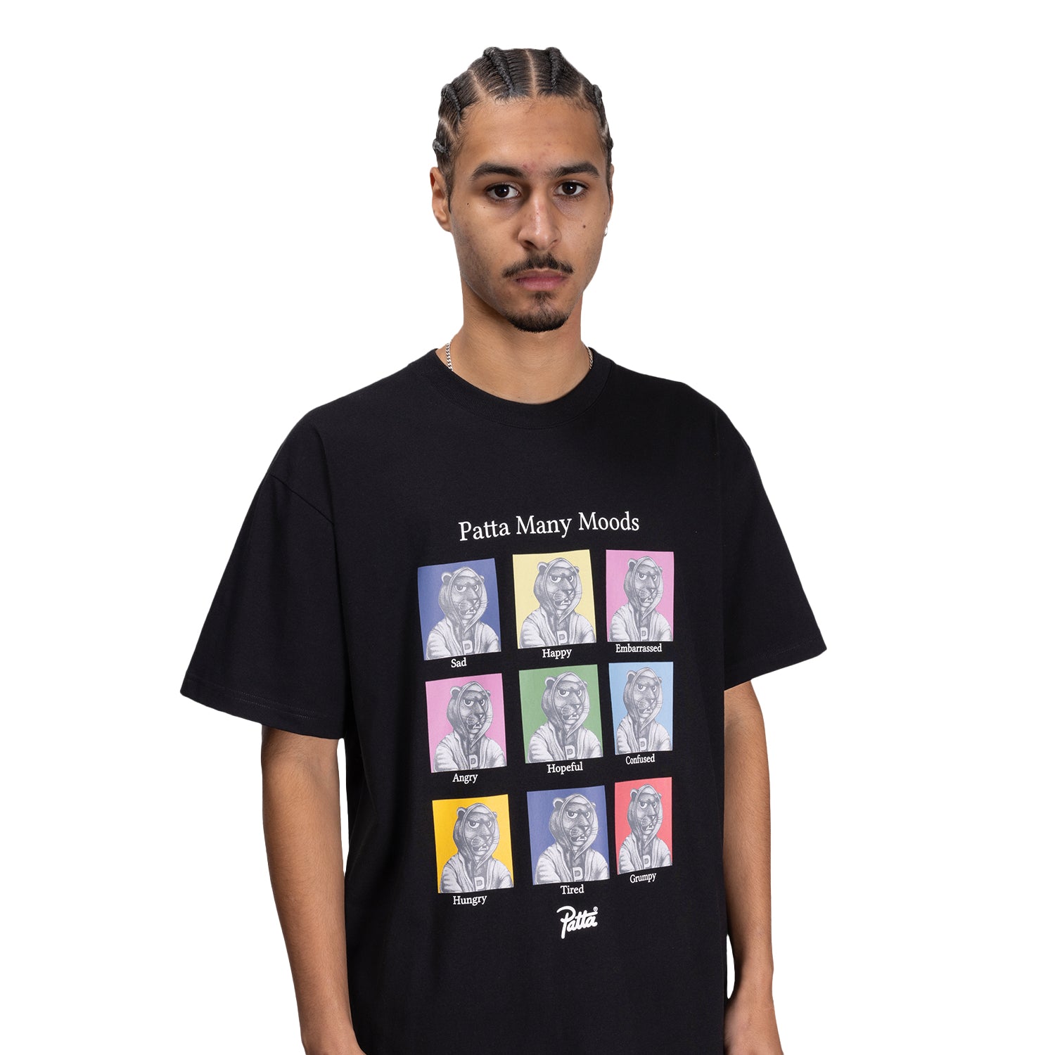 Patta Many Moods T-Shirt - Black
