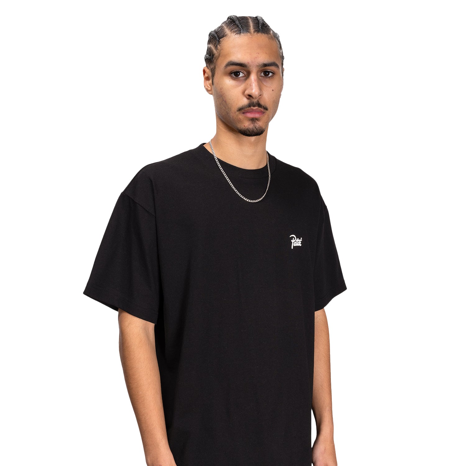 Patta Script Logo T-Shirt - Black
