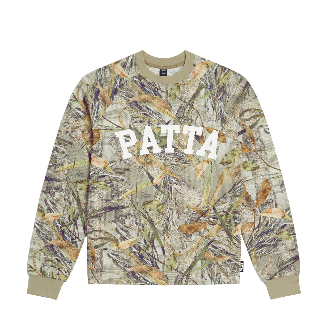 Patta Nature Print Longsleeve Mesh Jersey - Nature Print