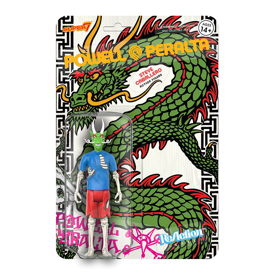 ReAction Figures Powell Peralta Wave 03 - Steve Cabbalero (Chinese Dragon)