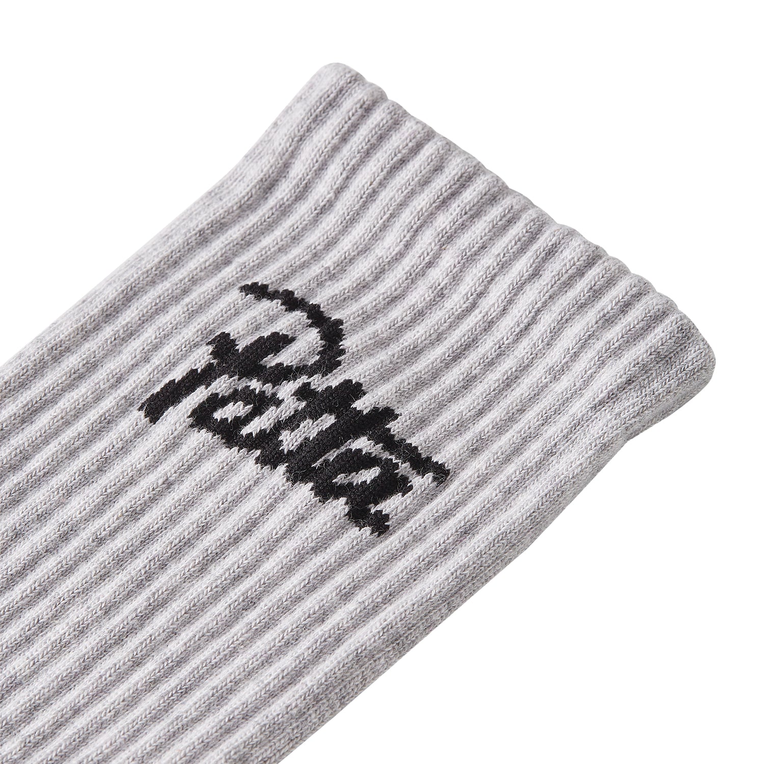 Patta Script Logo Sports Socks - Melange Grey