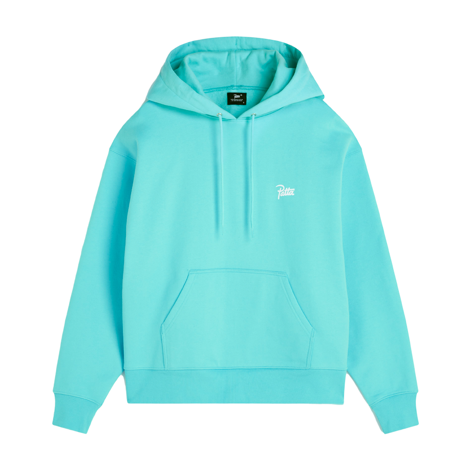 Patta Some Like It Hot Boxy Hooded Sweater - Blue Radiance