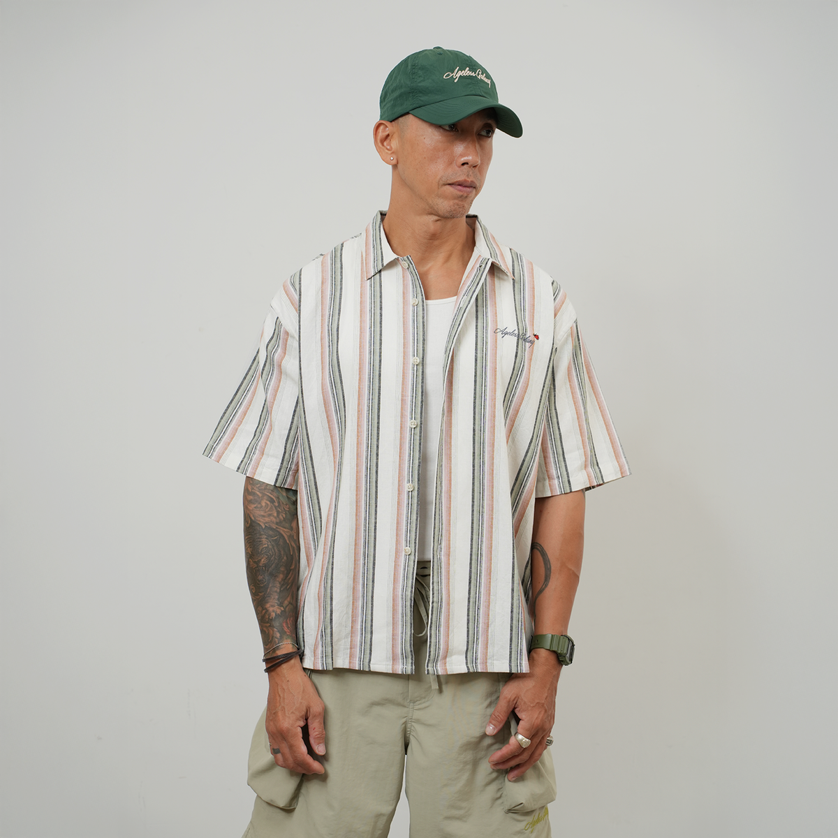 AGLXY Linen Shirt 022 – Multi