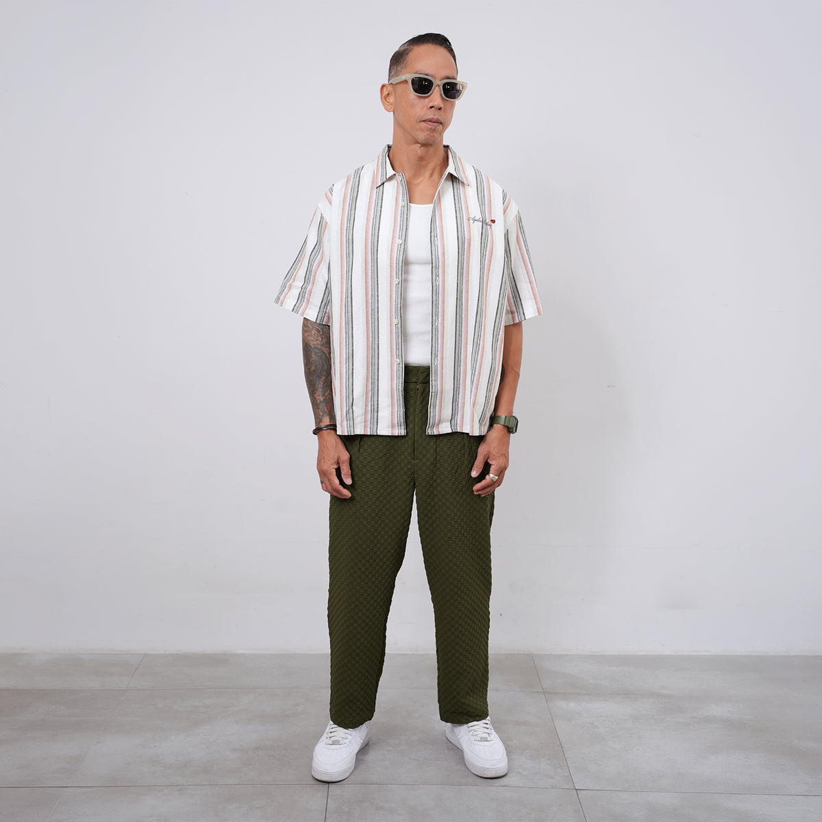 AGLXY Linen Shirt 022 – Multi