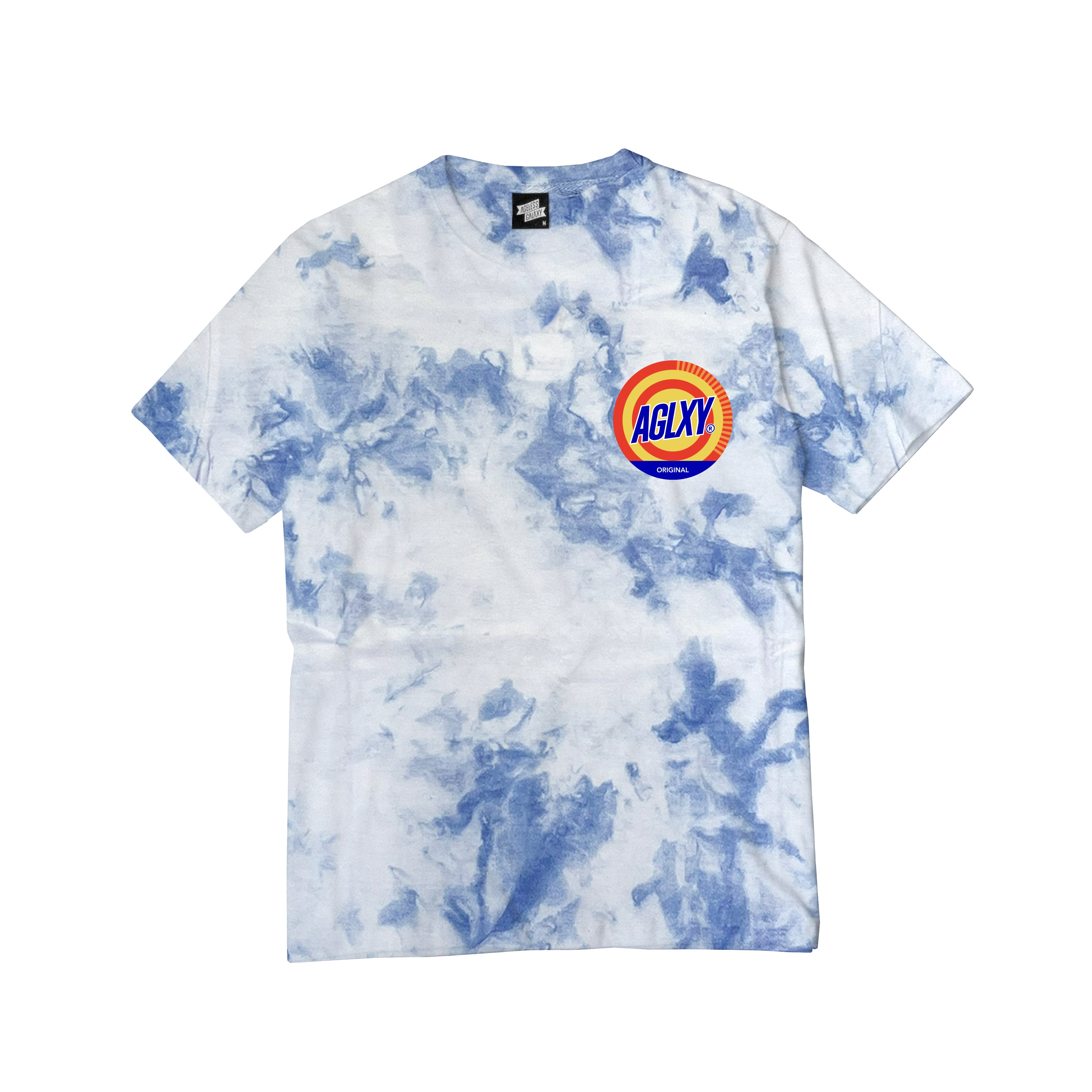 AGLXY Dirt's Out - White (Blue Tie Dye)