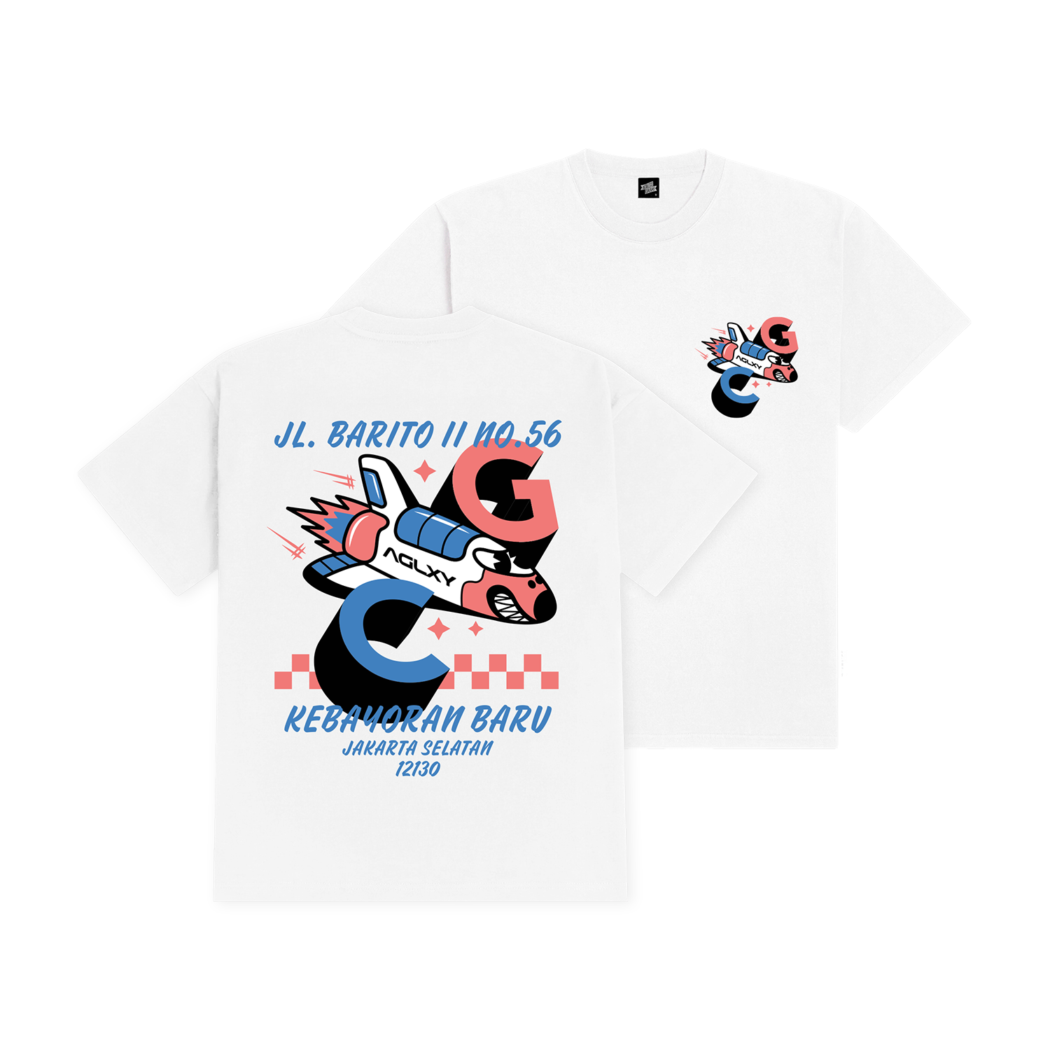 AGLXY x Common Grounds T-shirt - White