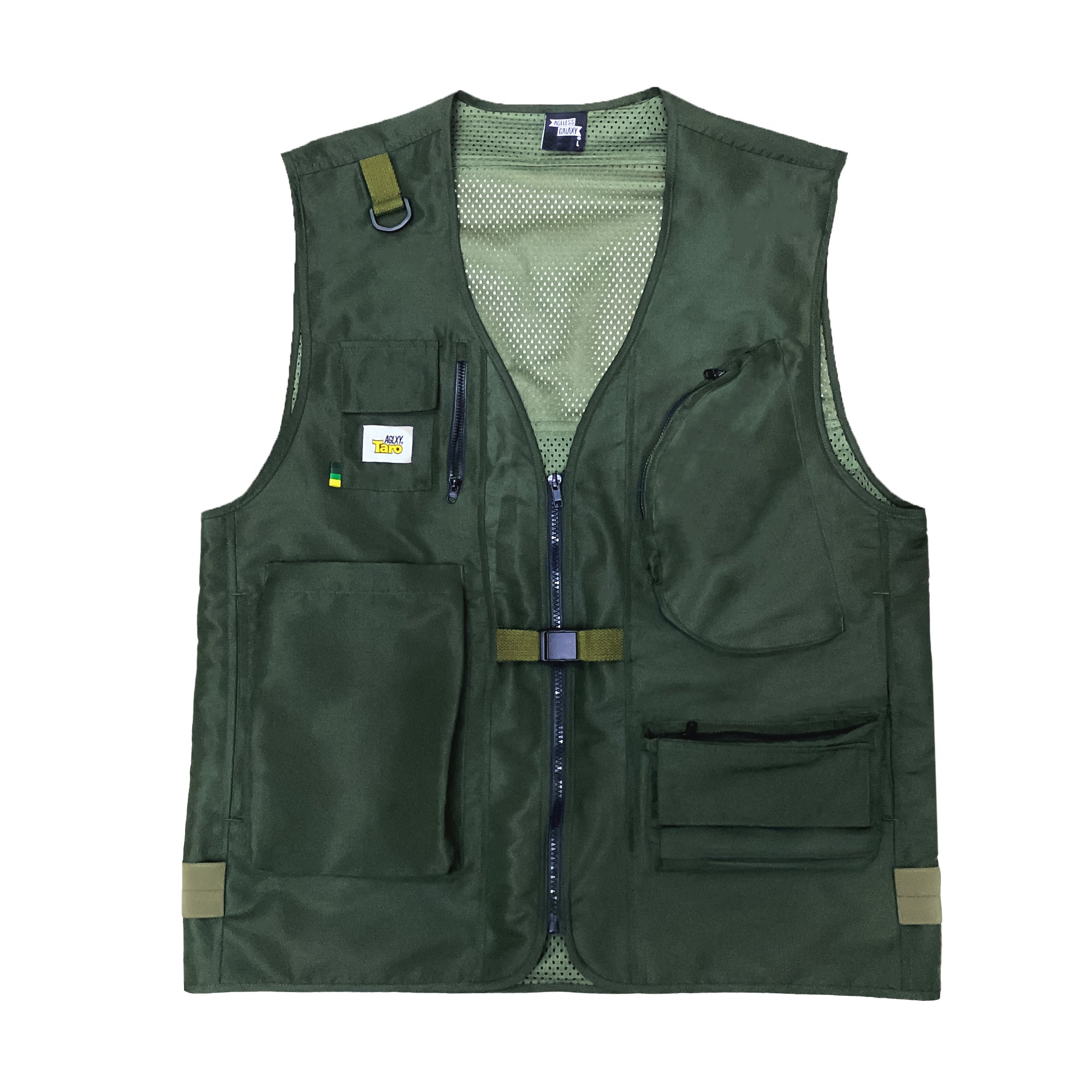 AGLXY x TARO Utility Vest - Forest Green