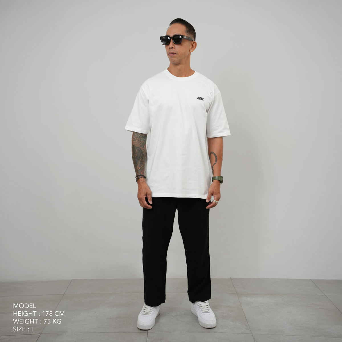 AGLXY Basic Tee 022 - White