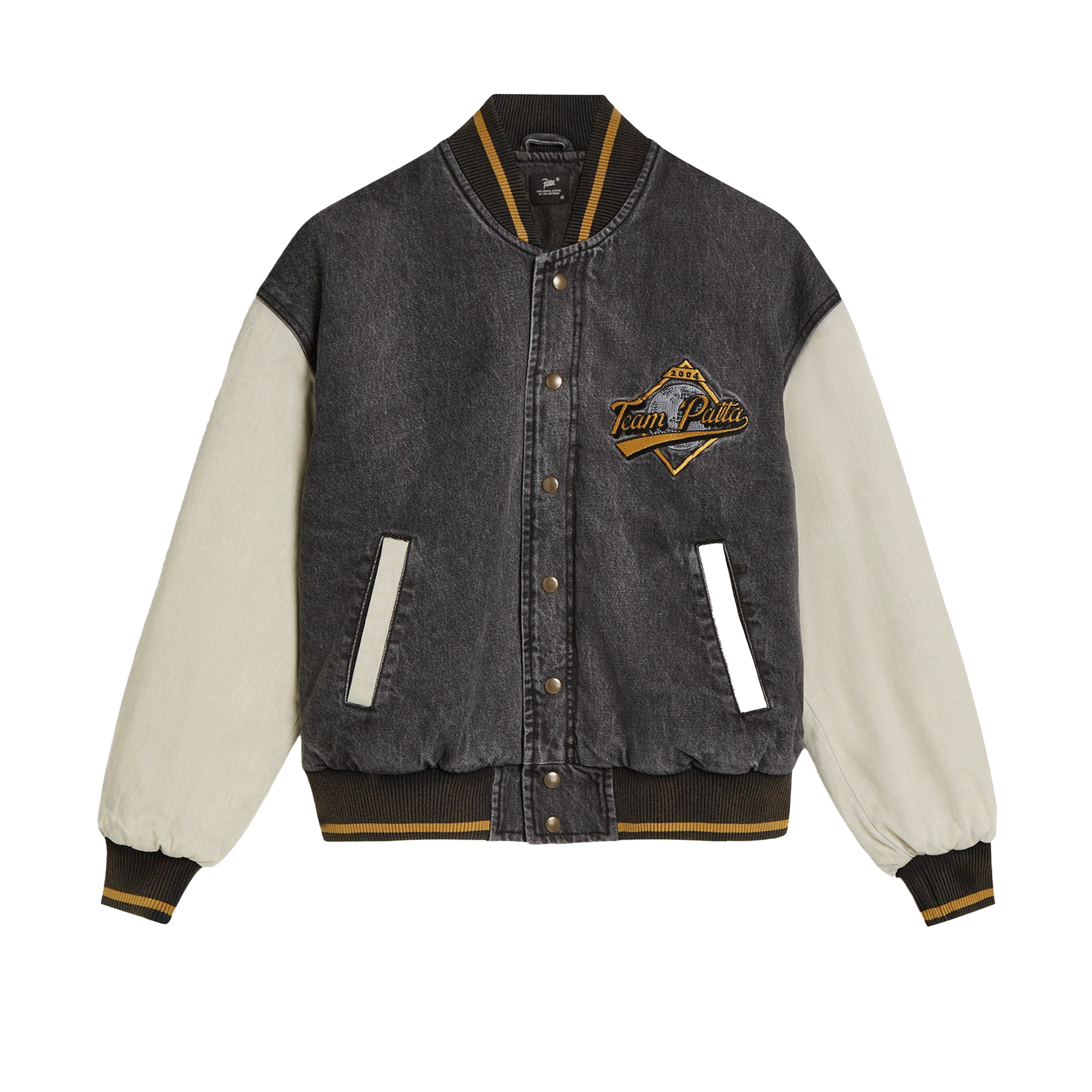 Patta Homerun Denim Varsity Jacket - Multi