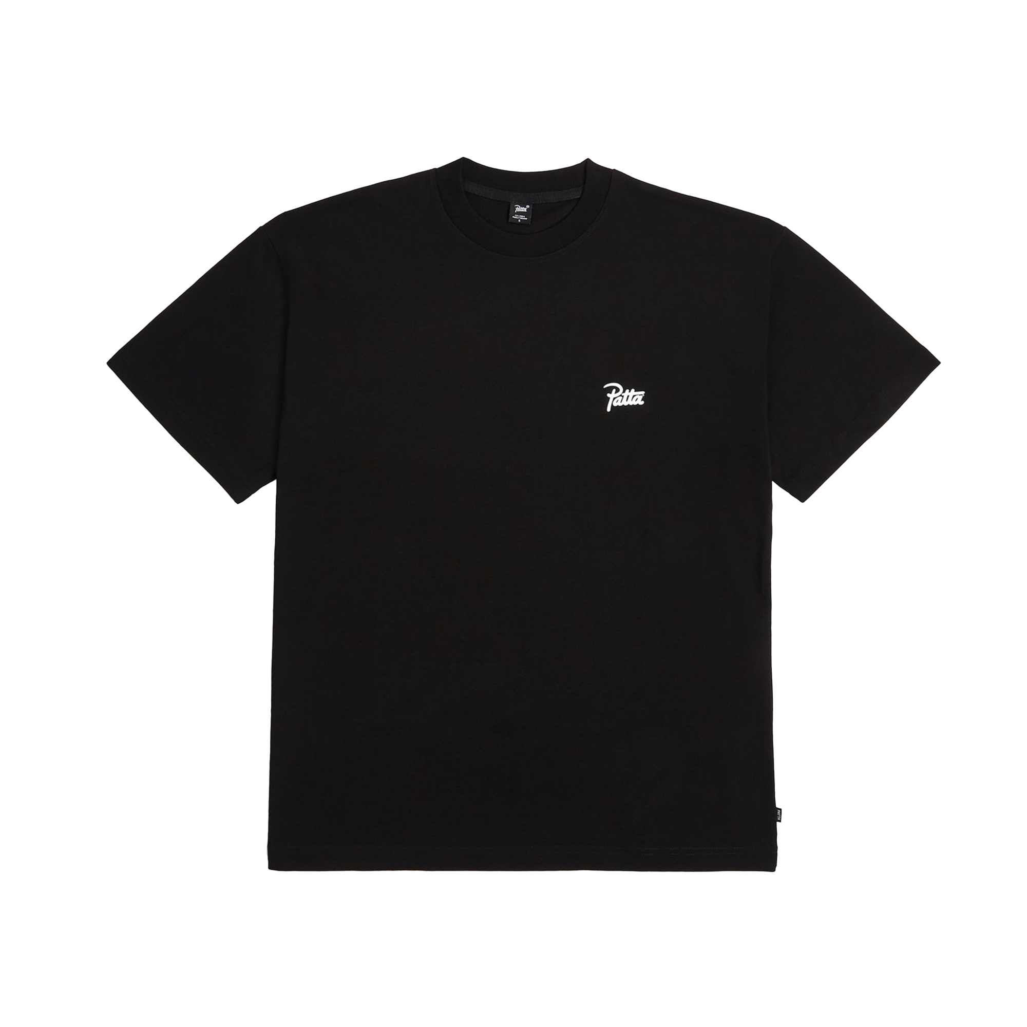 Patta Basic Script Logo T-Shirt-Black