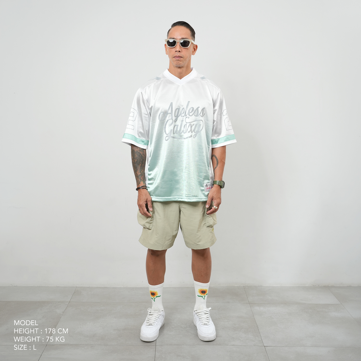 AGLXY Football Jersey 022 – White