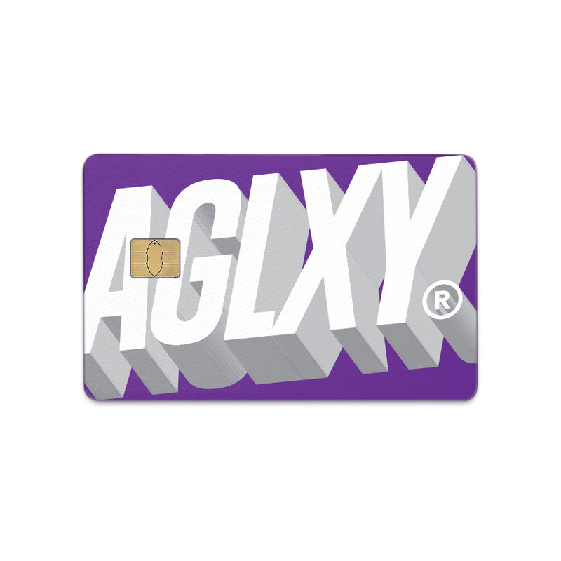 AGLXY Italic Flazz Card - Purple
