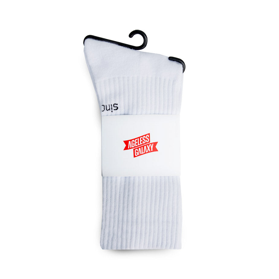 Since ∞ Long Socks - White