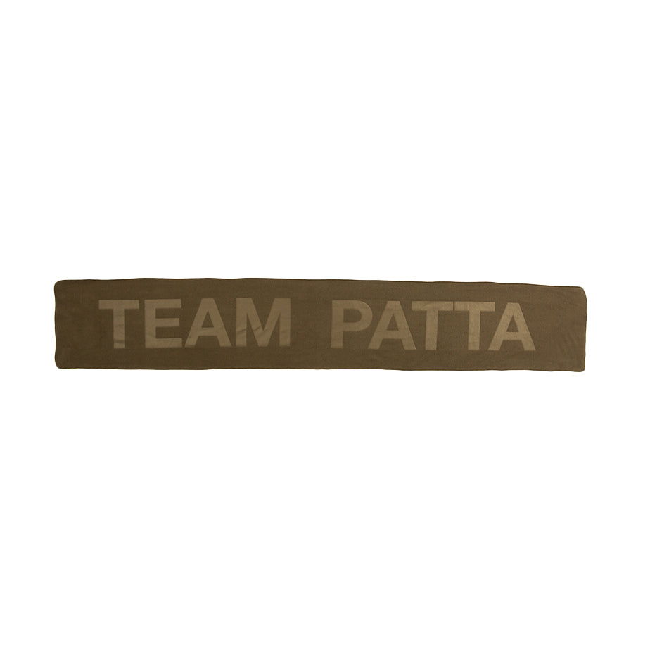 Patta Fleece Scarf - Tarmac
