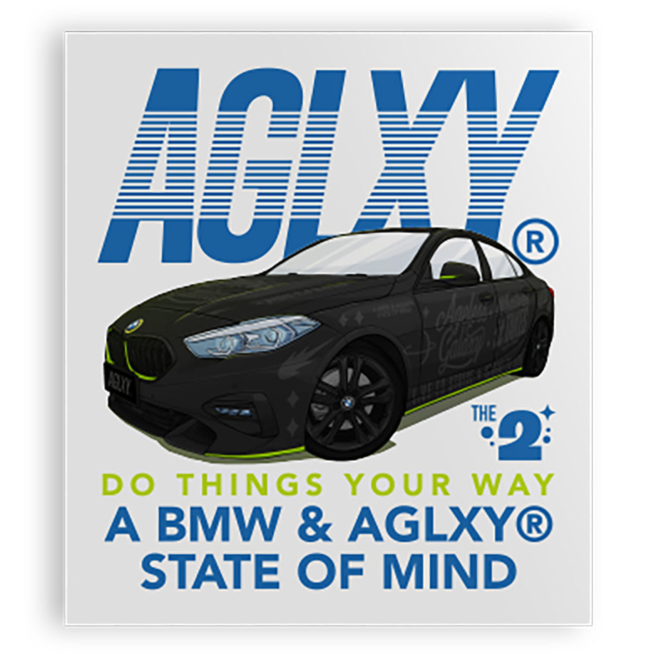 BMW x AGLXY Sticker Pack
