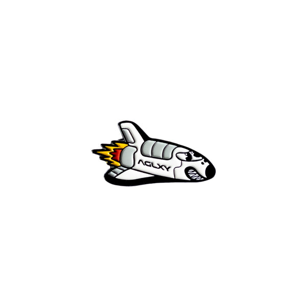 Terry The Space Shuttle Pin - Black